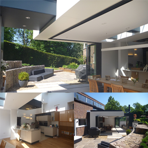 Garden Room Extension nears completion