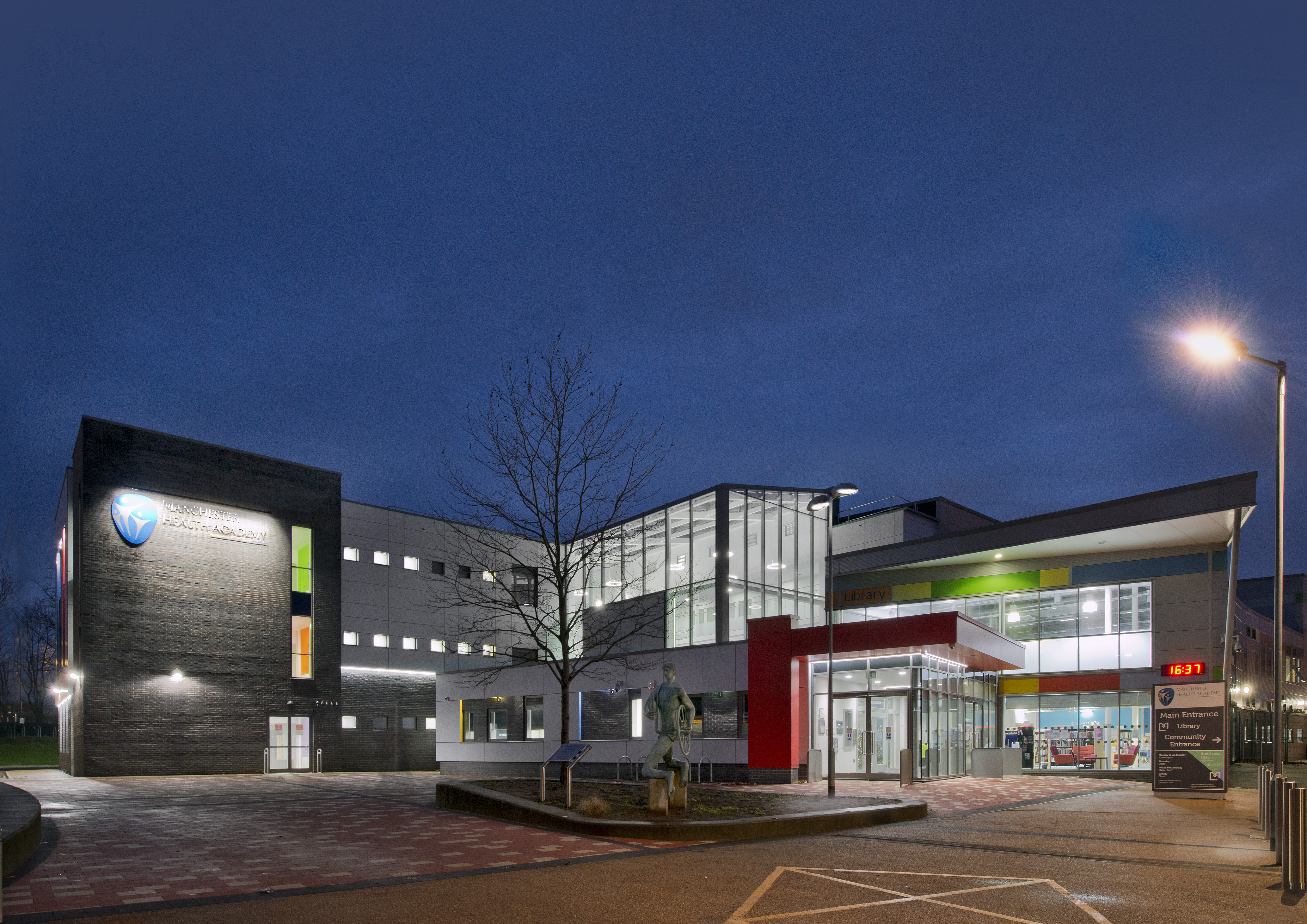 Manchester Health Academy Bowker Sadler Architecture